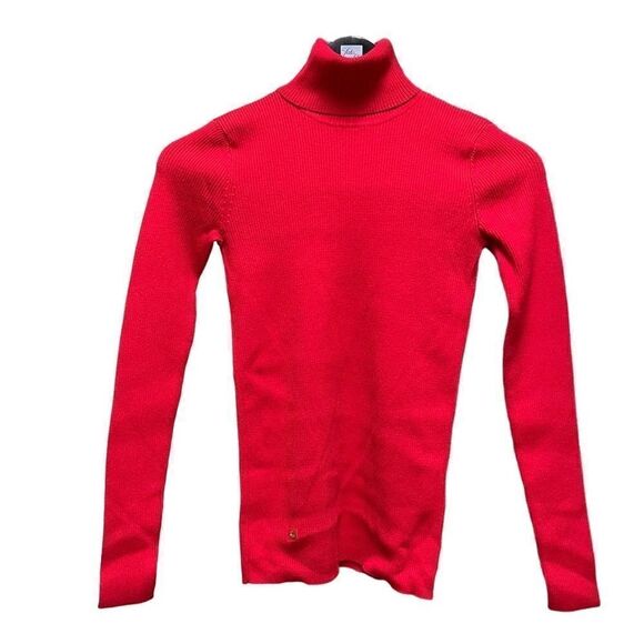 🌟70% OFF🌟Ralph Lauren Red Turtle Neck Sweater - Picture 1 of 1
